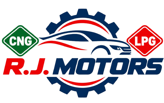 R.J. MOTORS Logo